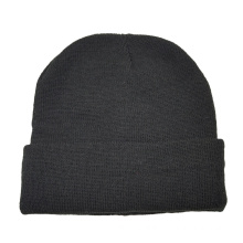 Winter Male Men Acrylic Warm Beanie Hats Sports 2021 Custom Knitted hat Plain Style Promotion Cap